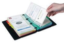 deli 120 business card book easy to classify easy to install loose leaf business card holder 180 business card book