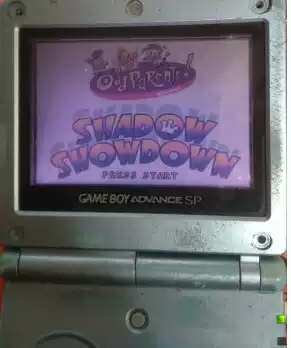 2 hands original genuine GBA game card unknown without cover