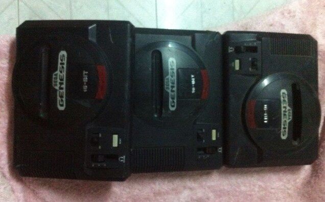 SEGA original MD game console @V6 version