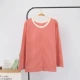 Mùa xuân và mùa thu kích thước lớn đồ ngủ đơn mảnh cotton tay áo sọc dài tay dịch vụ nhà tháng quần áo áo sơ mi