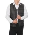 Mùa thu và mùa đông nam xuống áo vest cotton ấm dày trung niên nhiều túi vest nam bên trong và bên ngoài mặc vest vest cotton áo chi lê Áo vest cotton