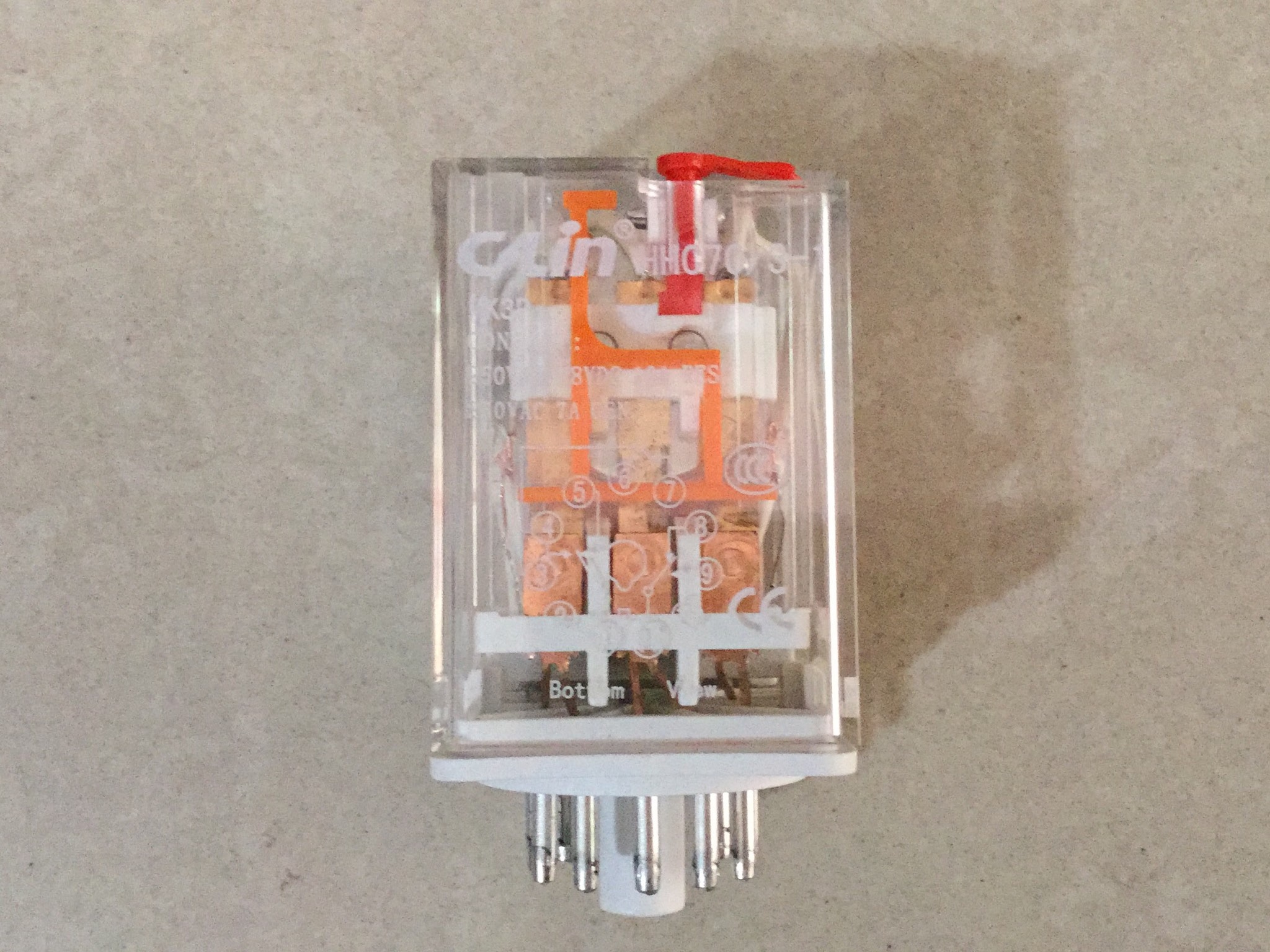 Xin Ling HHC70B-3Z (MK3P-I) ACDC6-48V electromagnetic relay DC24V