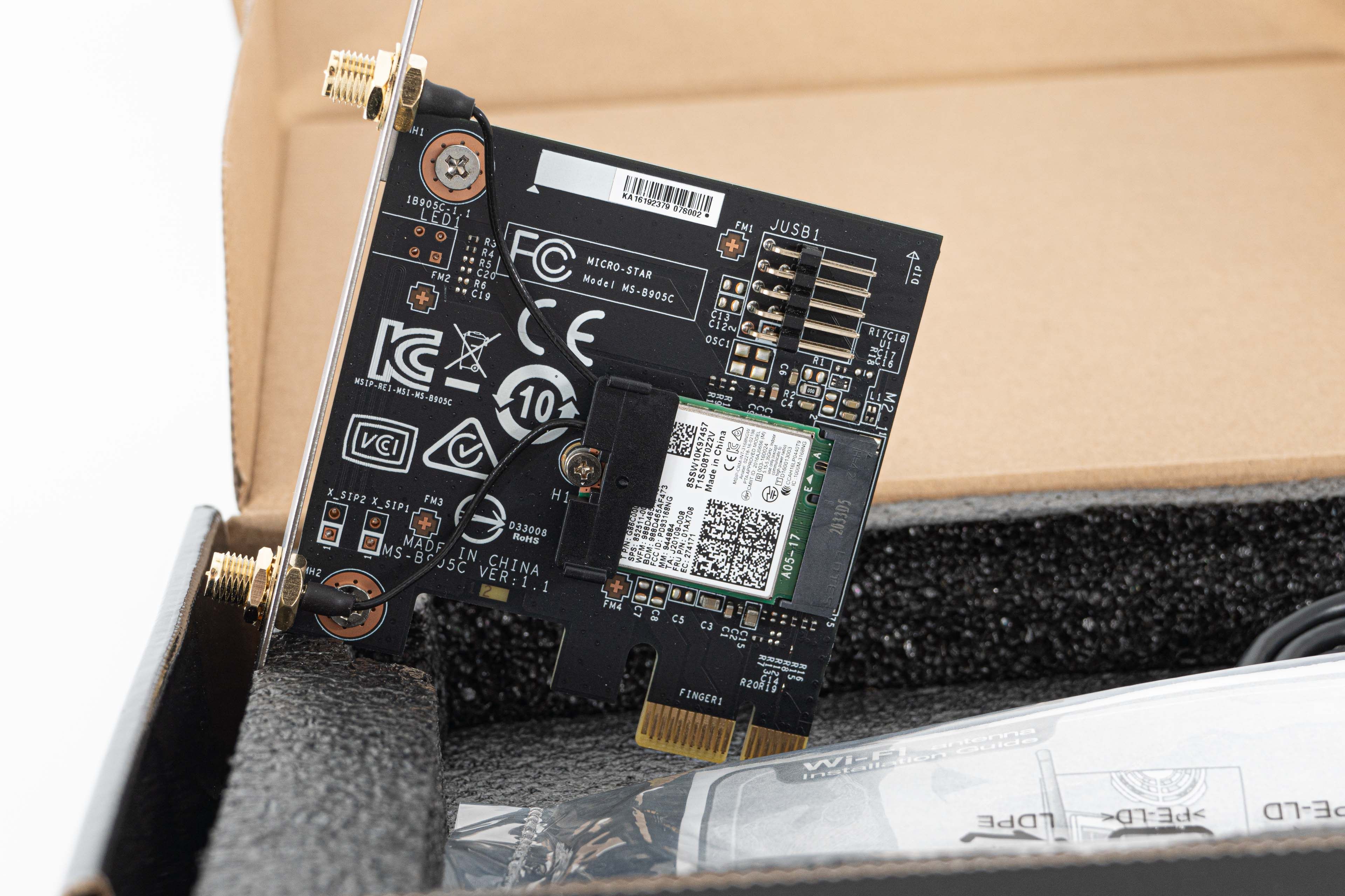 Intel 3168NGW 3168AC PCIe Wireless LAN WiFi 5G Bluetooth 4 2 with Antenna