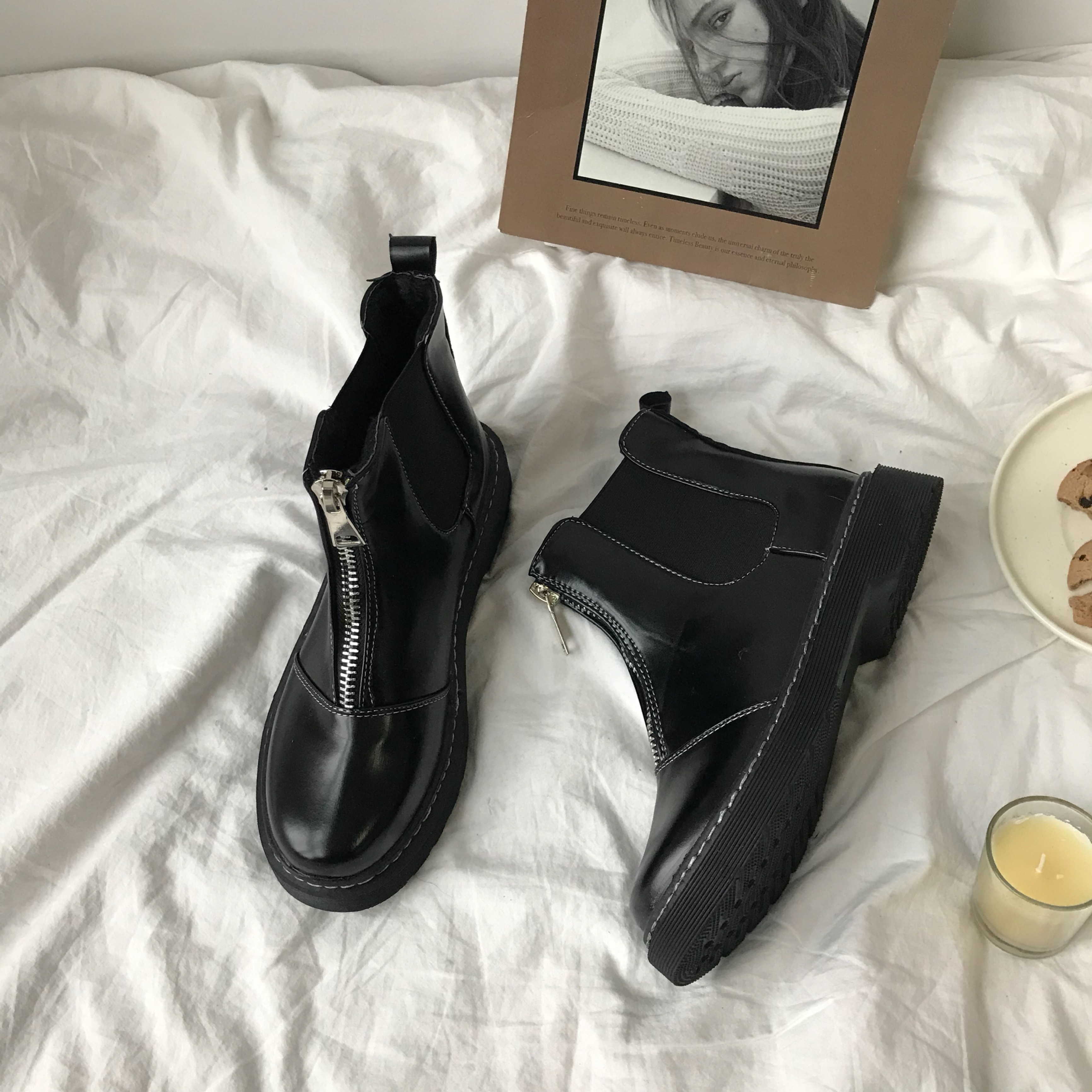 Bottes mi-saison femme OTHER   en Caoutchouc - Ref 3250031 Image 1