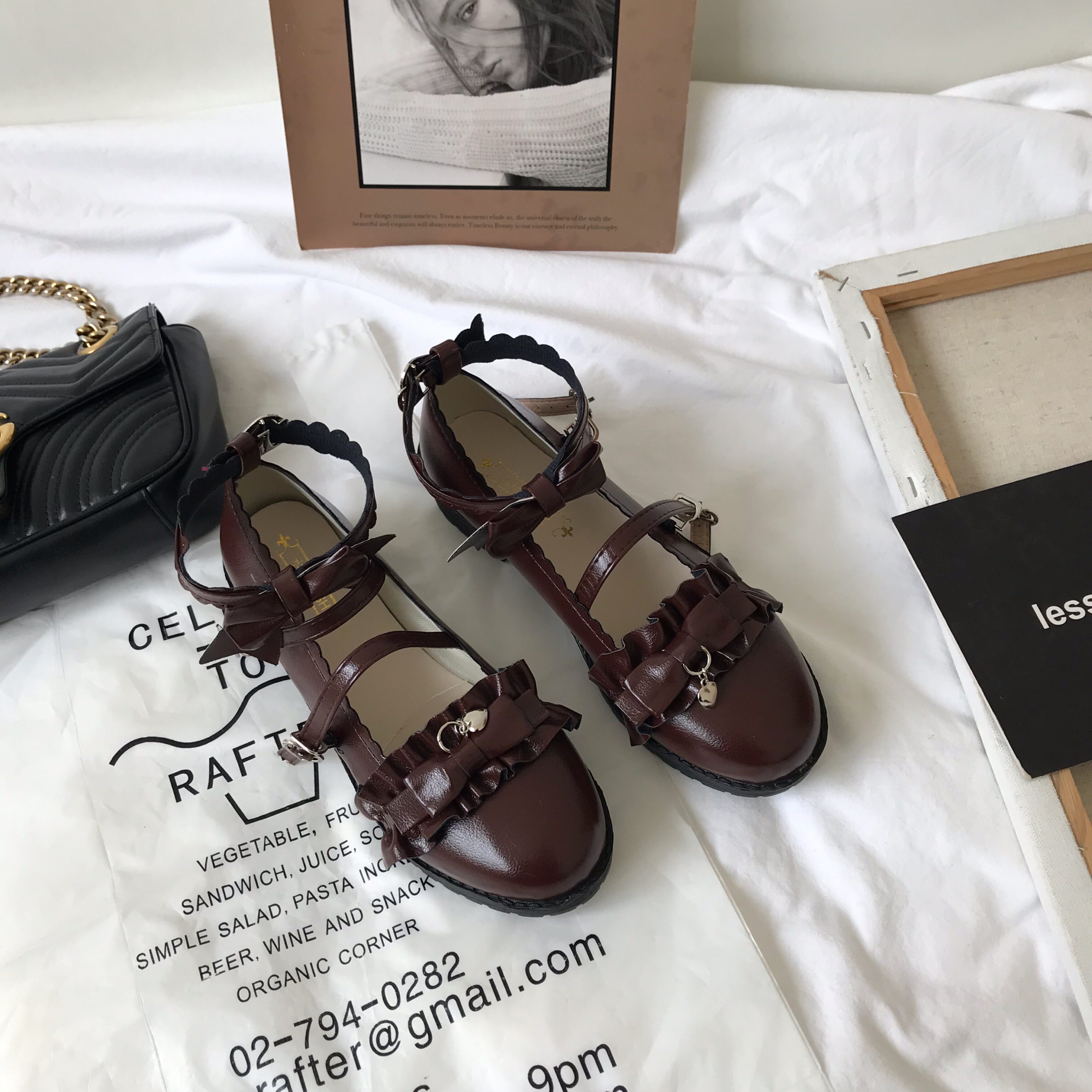 Small sun family day department Lolita shoes day department original juku college wind round head student women's shoes 2022 new small leather shoes