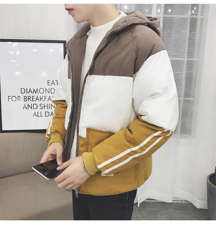 [Đặc biệt cung cấp] những người yêu thích mặc bông độn trùm đầu bf gió Hàn Quốc phiên bản của mùa đông bánh mì quần áo triều nam sinh viên áo khoác áo khoác bomber nam