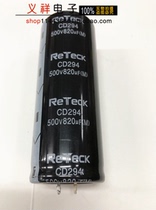 New reteck electrolytic capacitor CD294 500V 820UF 820UF 500V