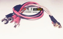 Connecting line SMA male internal thread with pin to 6mm pure copper insert U-shaped insert wire connecting RG316