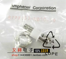 Original imported Amphenol Amphenol BNC double pass with nut insulation female seat panel installation 50 ohms