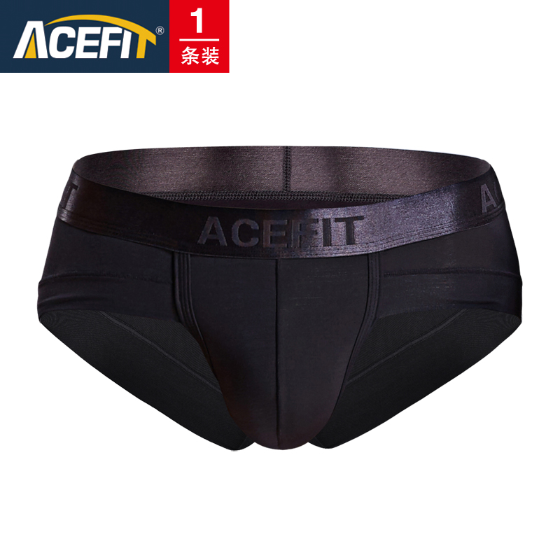 Acefit mens quần lót mens quần tam giác u lồi Modale trung eo trẻ sexy chàng trai thở quần lót.