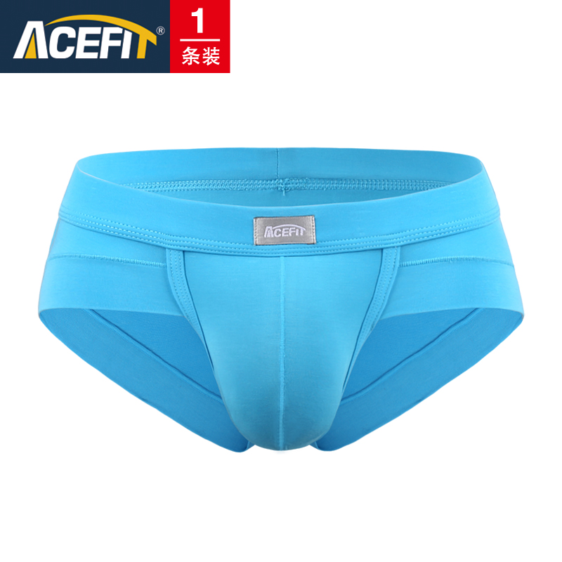 Acefit Mens Underwear U Bump Bag Mordale Breathable quần Tam Giác Mùa Hè Sexy Mens Quần soóc trắng.