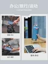 New product 1000ml large capacity insulated cup 316 stainless steel sports water glass straw male upscale student portable water