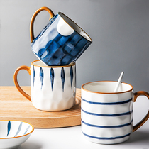 New products (Veria Recommended) Day-style Mark cup ceramic cups Home drinking water cups girls office coffee cups