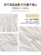 Skin-Friendly and Comfortable Cotton and Linen White Shorts for Women, Summer ins Relaxed High-Waisted Straight A-Line Thin Tencel Wide-Leg Pants