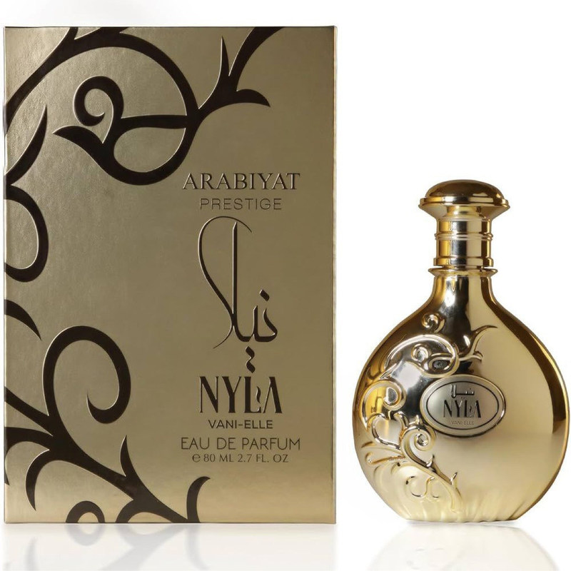 80ml Women's High-End Perfume Nyla Edp by Arabiyat Prestige Dubai Gift Box Perfume