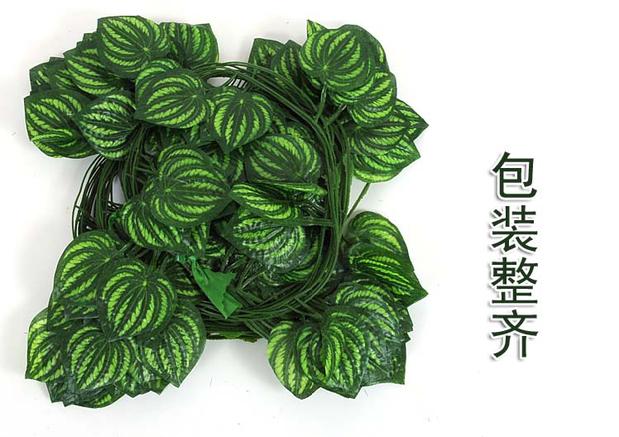 Mô phỏng dưa hấu lá mây hoa nho giả hoa nho mô phỏng lá nho xanh lá cây trần trang trí cây xanh - Hoa nhân tạo / Cây / Trái cây cây nhựa trang trí