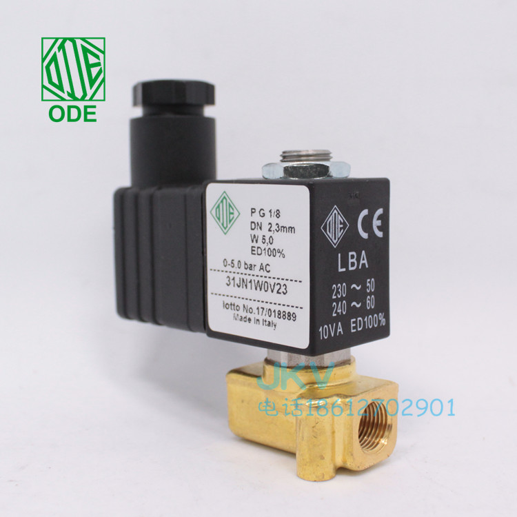 三通电磁阀进口黄铜31JN1W0V23现货1分AC220V 12v