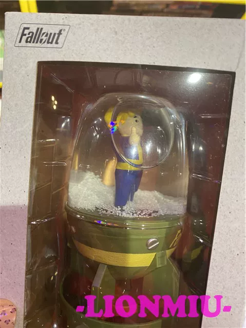 [Брак по специальной цене новый 2017 Fallout Radiation Vault Boy ракета кристальный шар декоративный сувенир коллекция]