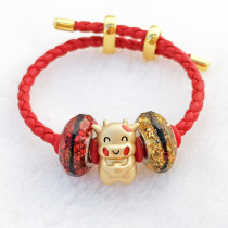 Baby fetal hair souvenir diy homemade newborn baby fetal hair beads bracelet umbilical cord deciduous teeth jewelry material bag