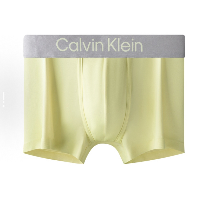 Ck Glare Gravity Belt 25 Spring and Summer New Men's Silver Waist Elastic Boxer Briefs Nb4127