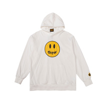 Drew Smiley face Justin Bieber same thin loose hooded sweater student men and women couples tide