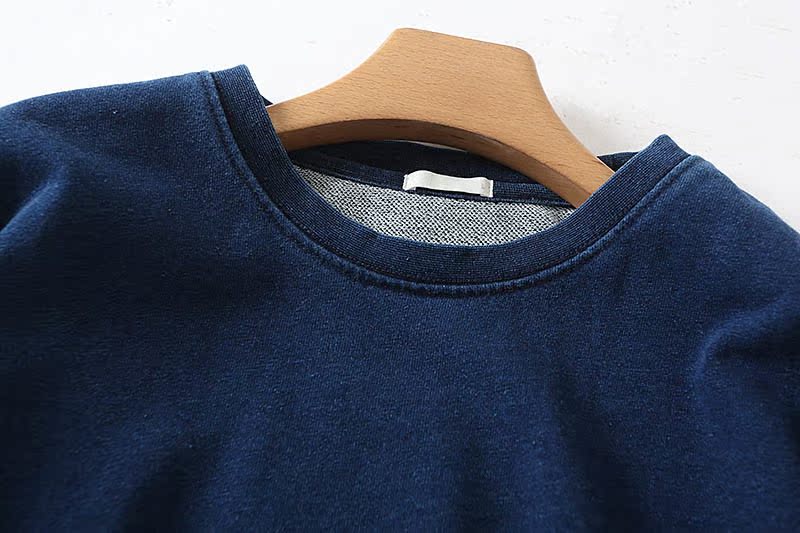 HH6 áo len nam châu Âu áo len mùa thu đáy áo dài tay cổ tròn xu hướng quần áo mùa thu 2018 áo đôi hoodie