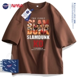 Хлопковая классическая мультяшная футболка с коротким рукавом