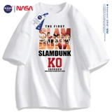 Хлопковая классическая мультяшная футболка с коротким рукавом