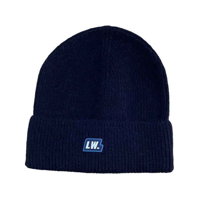 XDFM American cold hat LW letter silicone head circumference autumn and winter hat hiphop ງ່າຍດາຍກິລາ woolen hat