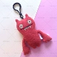 UGLYDOLL xấu xí đáng yêu búp bê búp bê sang trọng đồ chơi vui nhộn búp bê trở lại túi mặt dây chuyền treo móc khóa - Đồ chơi mềm thú nhồi bông