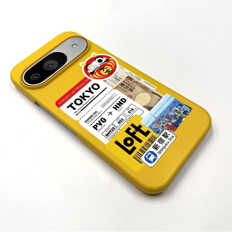 Tokyo Travel Google Pixel9/9Pro Mobile Phone Case Gp10Proxl5G Half-Edged Hard Case Pixel8/7/6