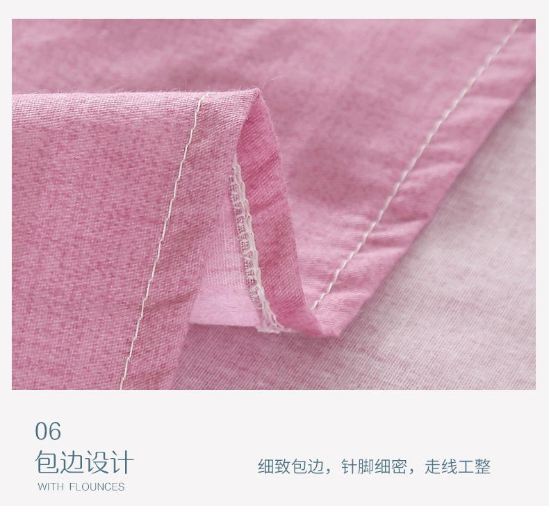Váy cotton mùa hè trải giường đơn mảnh bông chống trượt nệm phủ bụi 1,8m tấm ba mảnh - Váy Petti váy giường đẹp	
