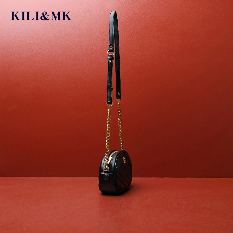 BOAT TAILCK premium soft leather leather small bag women's new chain crossbody camera bag pet backpack