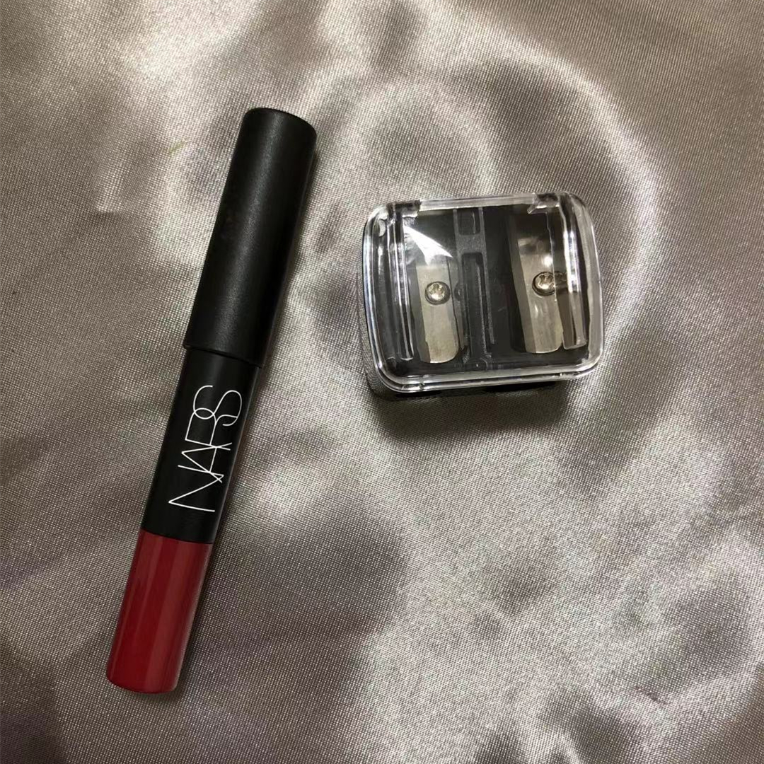 nars mouth red pencil sharpened pencil sharpeners Naswax pen lip balm Affordable Double Hole Sharpened Pencil Knife replacement Eye line brow