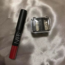 nars lipstick with red turning pen knife curly pen knife Naswax pen lip balm with double hole sharpened pencil knife replacement eye line brow