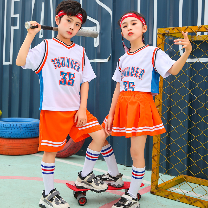 61 Children's Day Performance in a Performance Costume Kindergarten Hip Hop Street Dance Suit Dancing Costume Jazz cheerleader