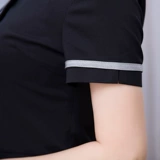 Этническая униформа для работы, китайский стиль, короткий рукав, этнический стиль