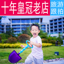 Qingdao Huangdao and the photographers parent-child photo personal girlfriends family Shanghai paternity and photo