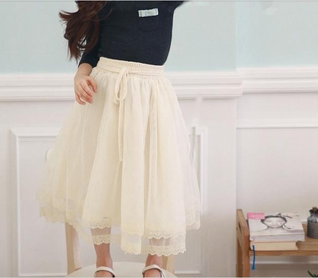 Jupe pour fille en mélange - Ref 2052124 Image 10