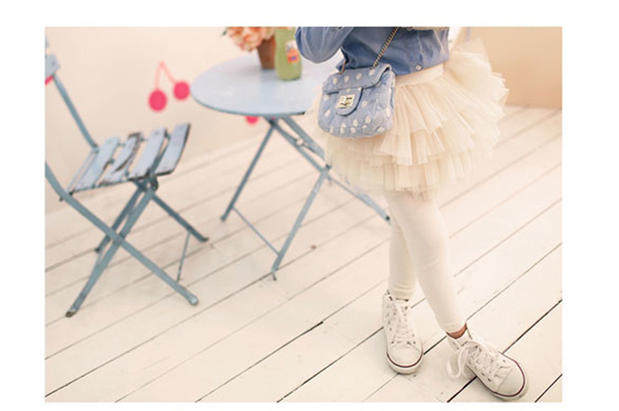 Jupe pour fille en mélange - Ref 2050081 Image 36