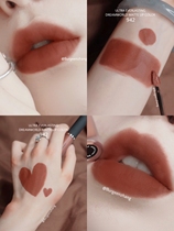 Perfect diary matte lip glaze 942 red female fog nose 941 velvet fog lip honey lasting