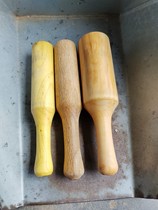 Hardwood fish hammer fish hammer fish mallet hardwood integrated turning Wenzhou fish ball hammer larger size can be customized