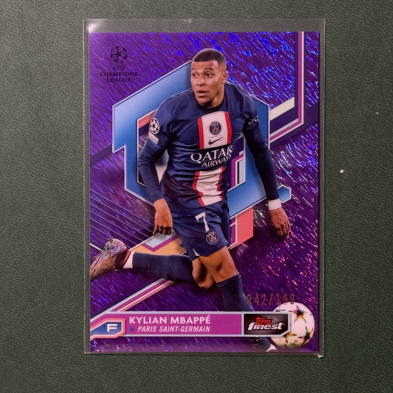 Mbappe Paris Saint-Germain Psg Topps Merlin Official Base Player Card