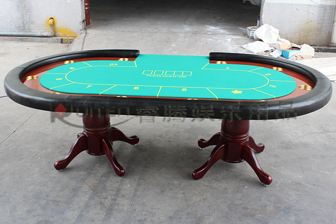 (Wise) Tiger Foot Texas Poker Table Club Texas Table 10 Places 10 Cup Spot
