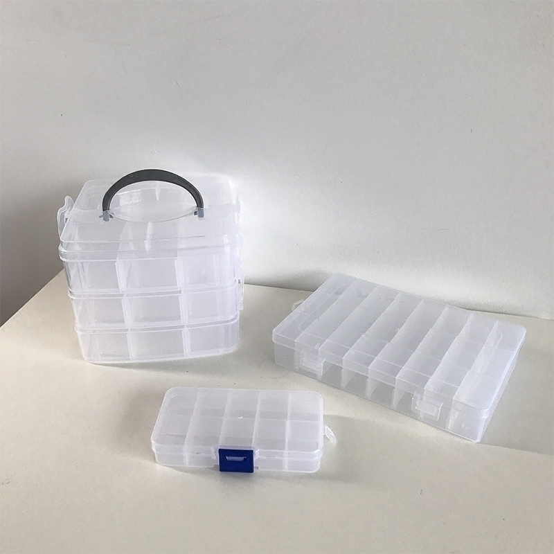 For late hair accessories Multilayer First Decorated Case Containing Box Small Plaid Necklace Handmade Box Collection Box Hand Decorated ring box