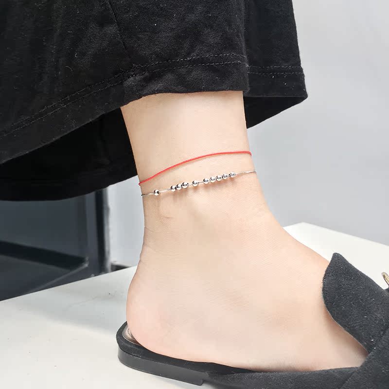 Chaine de cheville Femme en Argenterie - Ref 3104467 Image 1