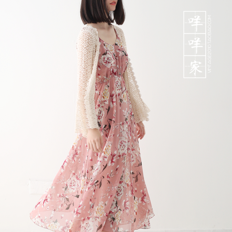 Duyên dáng tính khí retro văn học chic ba chiều crochet ren nhỏ khăn choàng ngắn coat kem chống nắng quần áo điều hòa không khí áo sơ mi cardigan áo khoác bông nữ