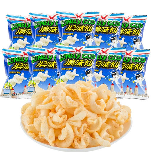 Wangwang Langweixian овощной вкус, около 10 г, небольшой пакетик, необычные картофельные роллы, детские повседневные закуски, чтобы удовлетворить вашу тягу