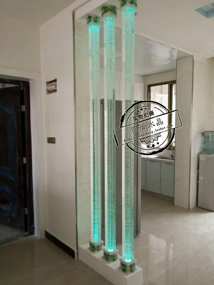 [USD 43.71] Crystal Pillar Glass Pillar Decorative Pillar Light Pillar
