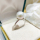 DIY жемчужные аксессуары серебро 925 пробы craft pearl ring пустой держатель золотое серебряное кольцо держатель с круглыми бусинами 7-10 мм mini 1